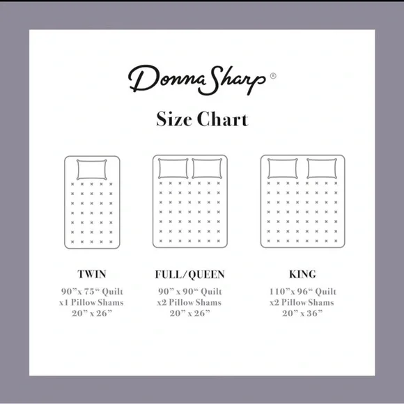 Donna Sharp Smoky Cobblestone 4Pc Cotton Contemporary Queen Quilt Set RETIRED - Picture 4 of 5